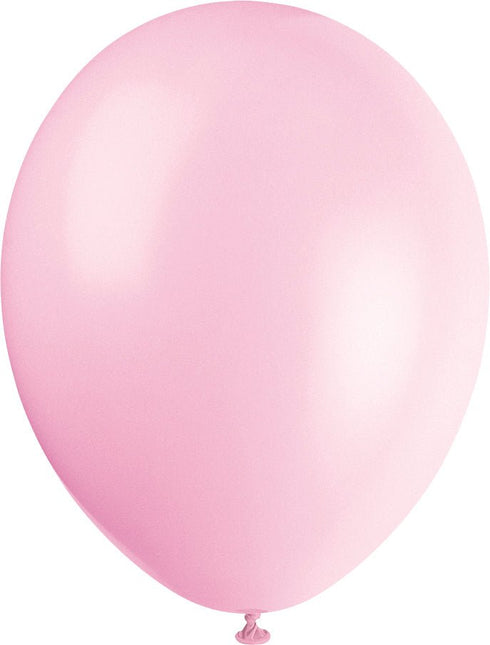 Gekleurde Ballonnen Pastel Glans 30cm 10st van Unique koop je bij Partywinkel