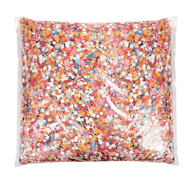 Gekleurde Confetti Zak 1kg van Boland koop je bij Partywinkel