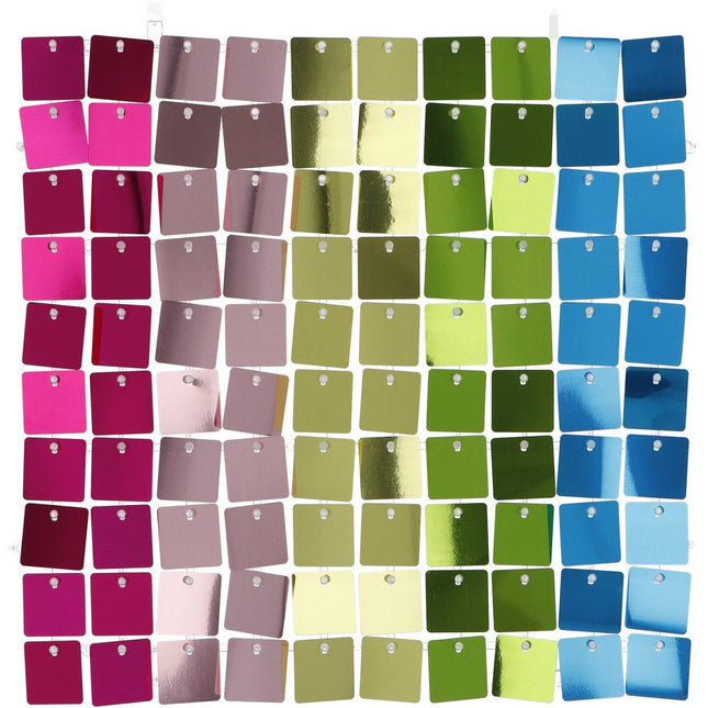 Gekleurde Deurgordijn 30cm 12st van Folat koop je bij Partywinkel