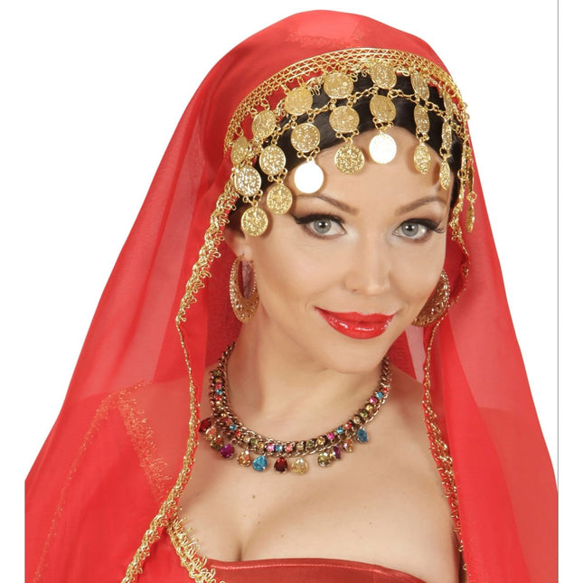 Gekleurde Ketting Stenen van Widmann koop je bij Partywinkel