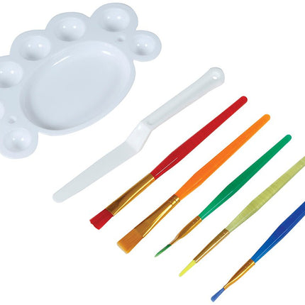 Gekleurde Make Up Set 5 delig van Fiestas Guirca koop je bij Partywinkel