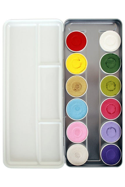 Gekleurde Schmink Palet Botanical 12 delig van Superstar koop je bij Partywinkel