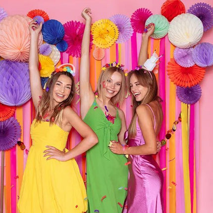 Gekleurde Slinger 2,2m van Partydeco koop je bij Partywinkel