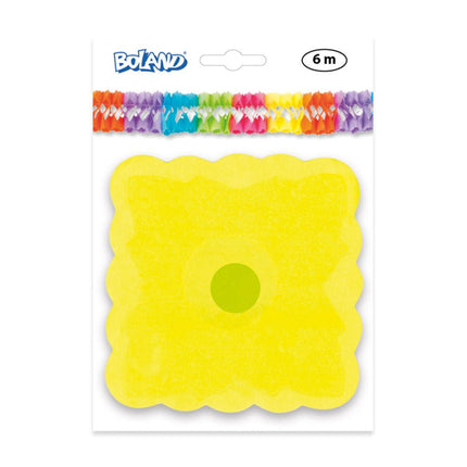 Gekleurde Slinger Accordion 6m van Boland koop je bij Partywinkel