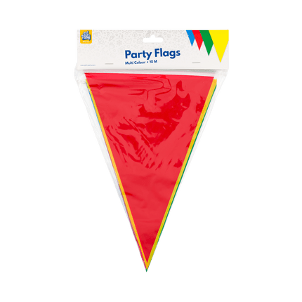 Gekleurde Slinger Plastic 10m van Paper Dreams koop je bij Partywinkel