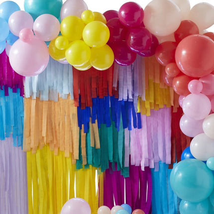 Gekleurde Wanddecoratie Slingers En Ballonnen van Ginger Ray koop je bij Partywinkel