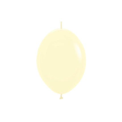 Gele Ballonnen Pastel 15cm 50st van Sempertex koop je bij Partywinkel