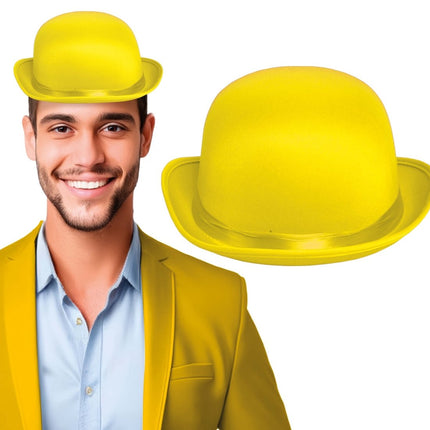 Gele Bolhoed van Fiestas Guirca koop je bij Partywinkel