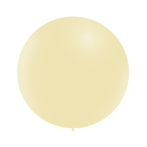 Gele Reuze Ballon Pastel 60cm van Balloonia koop je bij Partywinkel