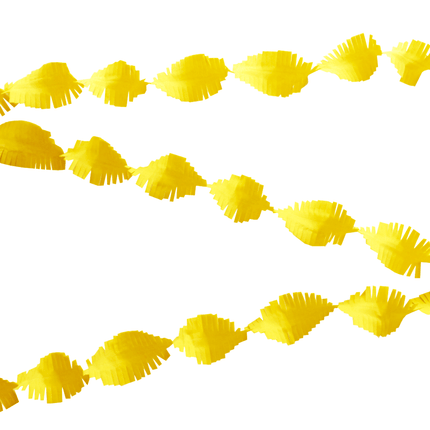 Gele Slingers Crepe 6m van WeFiesta koop je bij Partywinkel