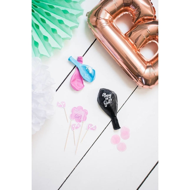 Gender Reveal Meisje Feestpakket van Folat koop je bij Partywinkel