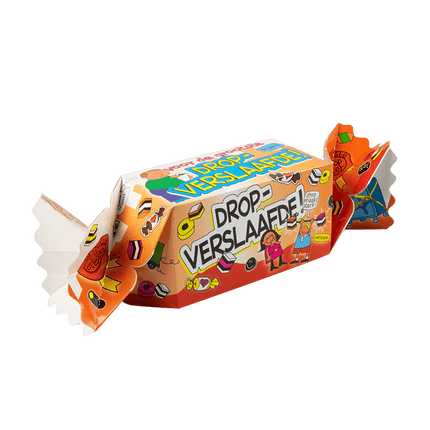 Geschenkdoosje Dropverslaafde 26cm van Paper Dreams koop je bij Partywinkel