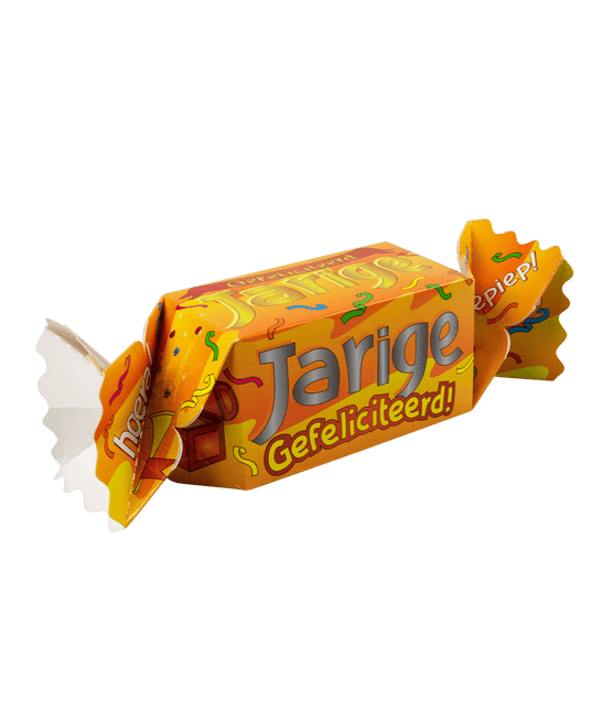 Geschenkdoosje Gefeliciteerd Jarige 26cm van Paper Dreams koop je bij Partywinkel