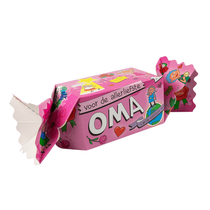 Geschenkdoosje Oma 26cm van Paper Dreams koop je bij Partywinkel