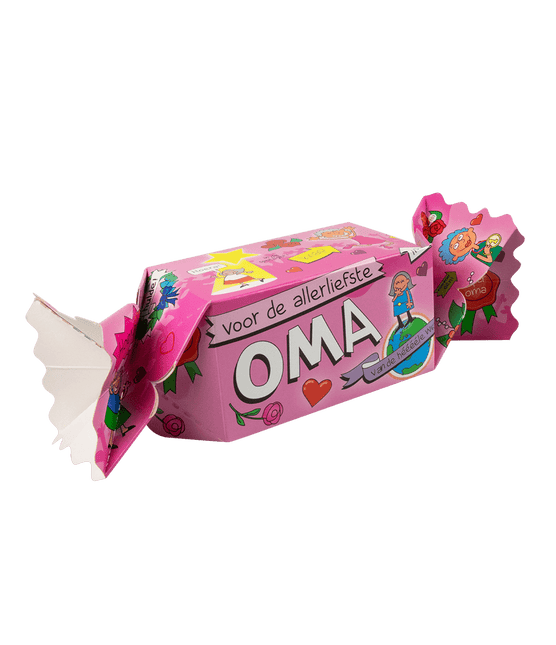 Geschenkdoosje Oma 26cm van Paper Dreams koop je bij Partywinkel