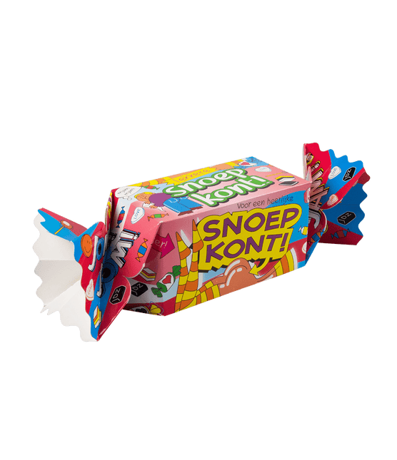 Geschenkdoosje Snoepkont 26cm van Paper Dreams koop je bij Partywinkel