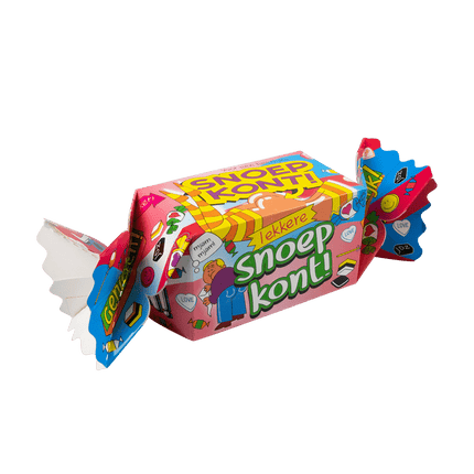 Geschenkdoosje Snoepkont 26cm van Paper Dreams koop je bij Partywinkel