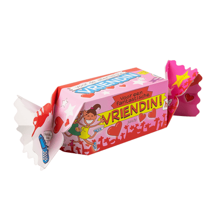 Geschenkdoosje Vriendin 26cm van Paper Dreams koop je bij Partywinkel