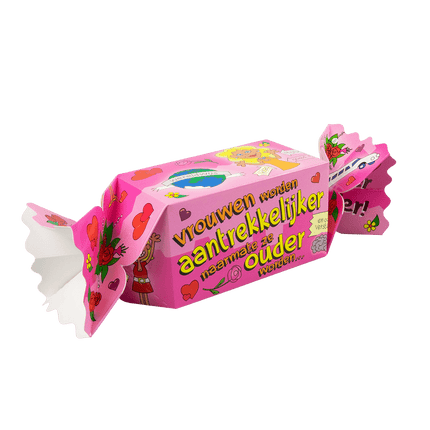 Geschenkdoosje Vrouwen 26cm van Paper Dreams koop je bij Partywinkel