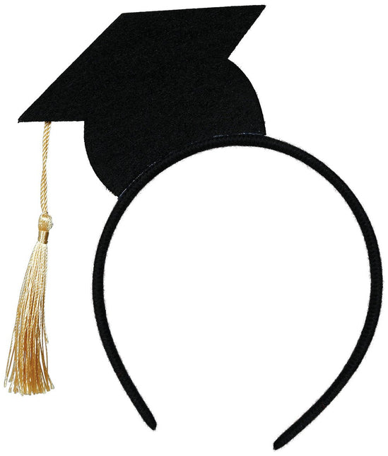 Geslaagd Haarband Zwart Goud van Fiestas Guirca koop je bij Partywinkel