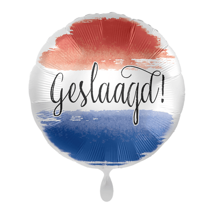 Geslaagd Helium Ballon Leeg 43cm van Premioloon koop je bij Partywinkel