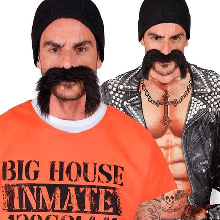 Gevangene Biker Set van Widmann koop je bij Partywinkel