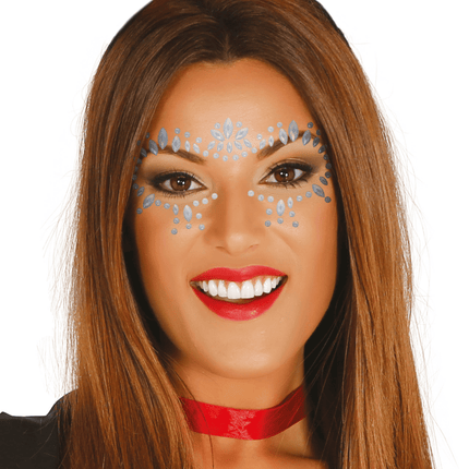 Gezichts Diamantjes Glow In The Dark van Fiestas Guirca koop je bij Partywinkel