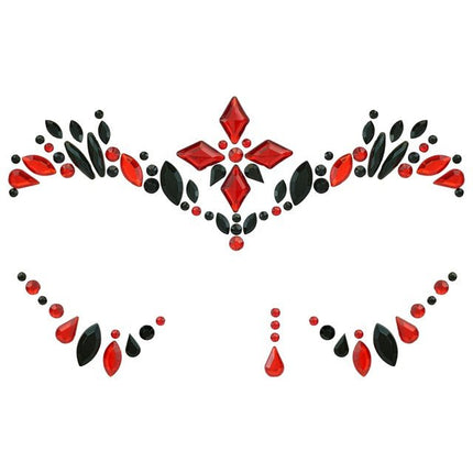 Gezichtsdecoratie Vampier Halloween van Widmann koop je bij Partywinkel