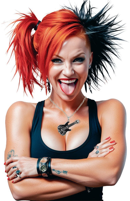 Gitaar Ketting Zwart Zilver van Fiestas Guirca koop je bij Partywinkel