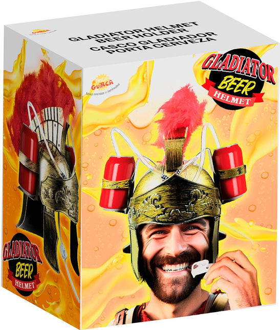 Gladiator Helm Bier van Fiestas Guirca koop je bij Partywinkel