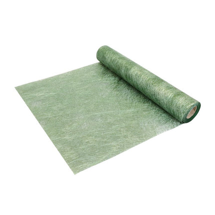 Groene Tafelloper Glossy 10m