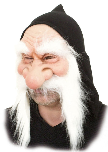 Gnome Masker Wit Haar van Orlob koop je bij Partywinkel