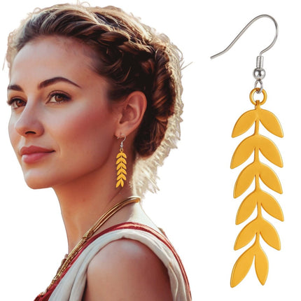 Gold roman earrings van Fiestas Guirca koop je bij Partywinkel
