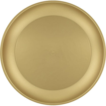 Gouden Borden Metalic 21cm 4st van Procos koop je bij Partywinkel