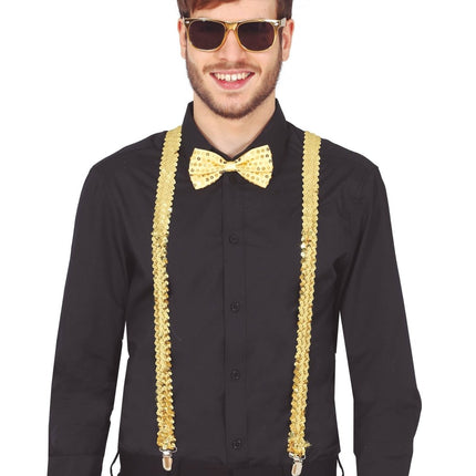 Gouden Bretels Glitter van Fiestas Guirca koop je bij Partywinkel