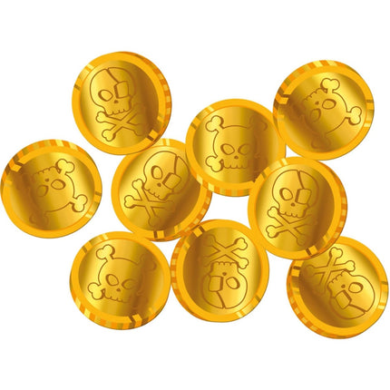 Gouden Confetti Munten 50st van Folat koop je bij Partywinkel