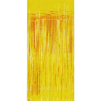 Gouden Deurgordijn Folie 2m van Folat koop je bij Partywinkel