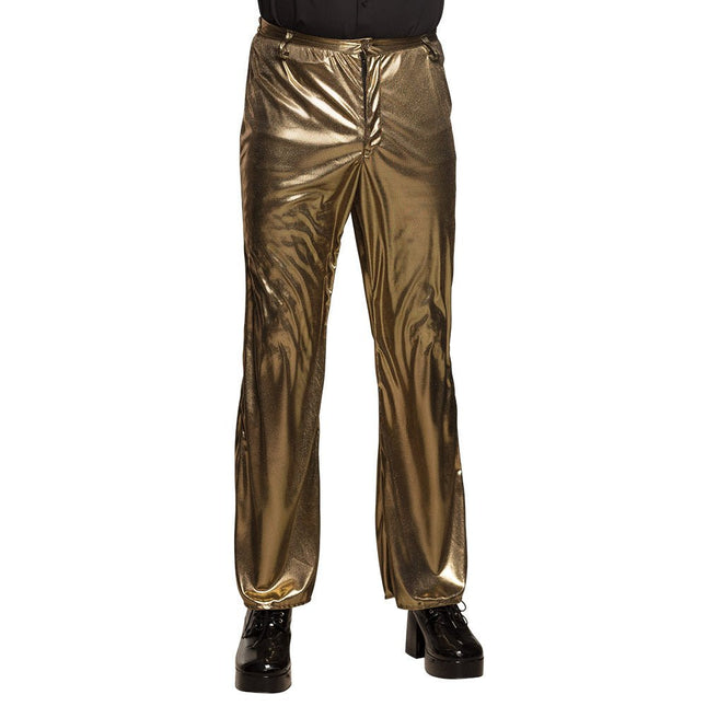 Gouden Disco Broek M/L van Boland koop je bij Partywinkel