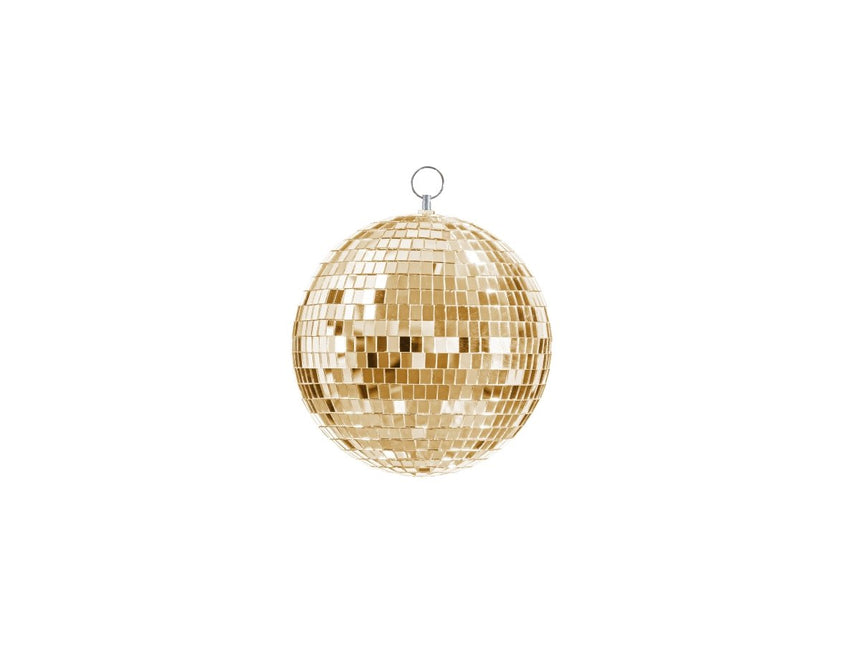 Gouden Discobal 20cm van Partydeco koop je bij Partywinkel