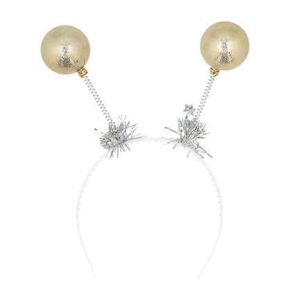 Gouden Haarband Bolletjes van Boland koop je bij Partywinkel