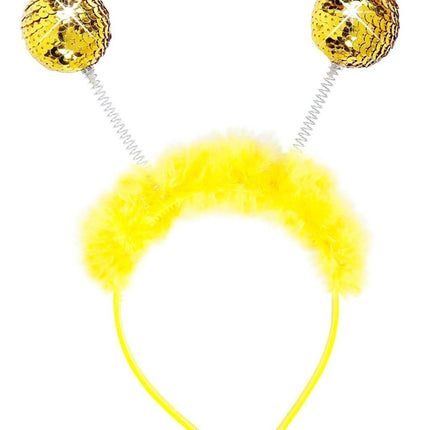 Gouden Hoofdband Discoballen van Widmann koop je bij Partywinkel