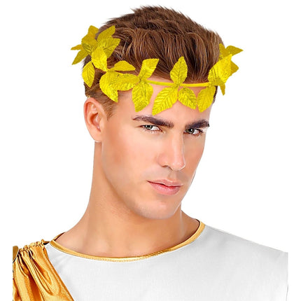 Gouden Hoofdband Lauwerkrans van Widmann koop je bij Partywinkel