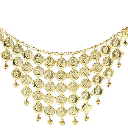 Gouden Ketting Munten van Fiestas Guirca koop je bij Partywinkel