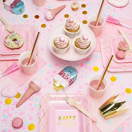 Gouden Kroon 5,5cm 3st van Partydeco koop je bij Partywinkel