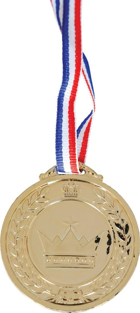 Gouden Medaille 7cm van Fiestas Guirca koop je bij Partywinkel