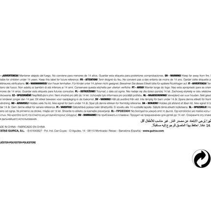 Gouden Medaille 7cm van Fiestas Guirca koop je bij Partywinkel