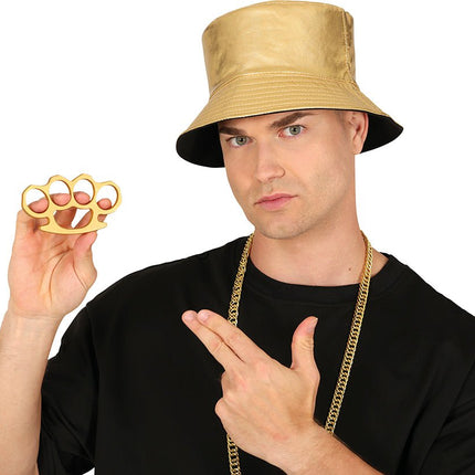 Gouden Nep Boksbeugel van Fiestas Guirca koop je bij Partywinkel