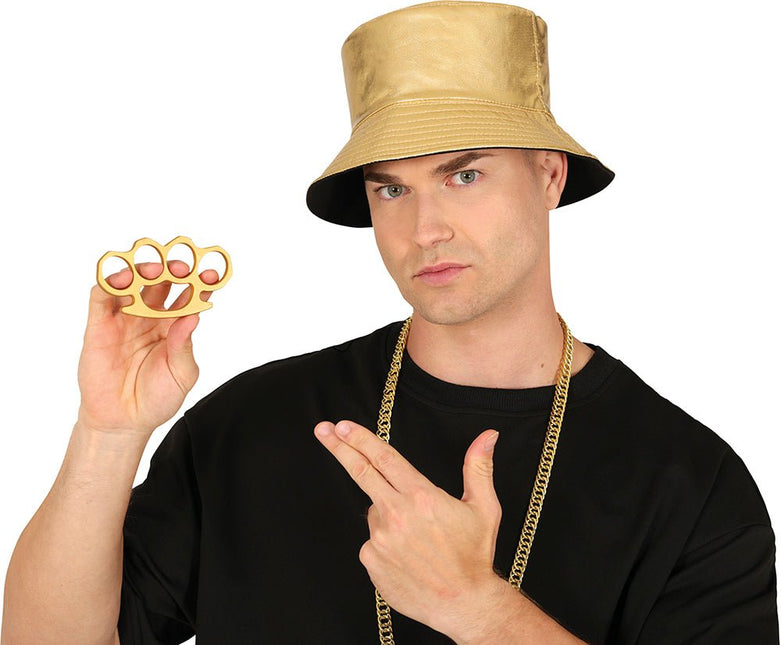 Gouden Nep Boksbeugel van Fiestas Guirca koop je bij Partywinkel