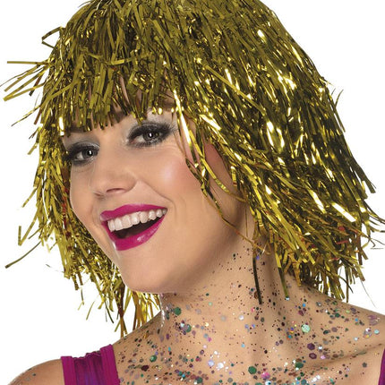 Gouden Pruik Folie van Boland koop je bij Partywinkel