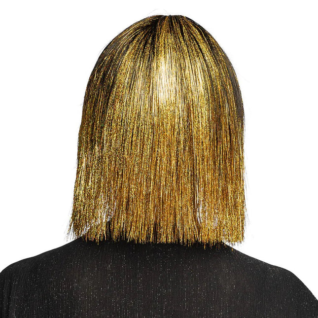 Gouden Pruik Tinsel van Boland koop je bij Partywinkel